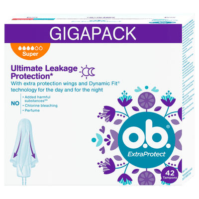 o.b. Tampóny ExtraProtect Super