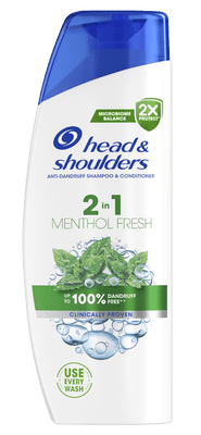 Head & Shoulders šampon 2v1 Anti-Hairfall with Menthol
