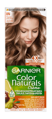 Garnier Color Naturals permanentní barva na vlasy, odstín 8N světlá blond