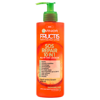 Garnier Fructis SOS Repair vlasová péče 10v1 pro poškozené vlasy