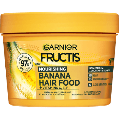 Garnier Fructis Hair Food Banana Maska