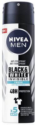 Nivea Black & White Fresh pánský deodorant