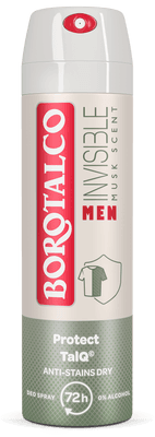 Borotalco MEN Invisible Dry deodorant 72h