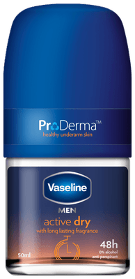 Vaseline Roll-on Men Active Dry