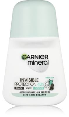 Garnier Mineral Invisible Fresh Aloe 48h Roll-on minerální deodorant