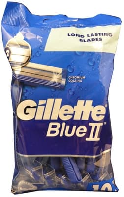Gillette Blue II jednorázová holítka