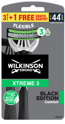 Wilkinson Xtreme 3 Black holítka 3+1 ks pro muže