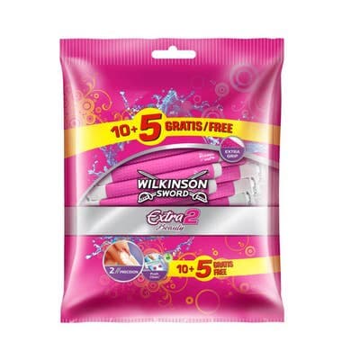 Wilkinson Extra 2Beauty holítka 10+5 ks zdarma pro ženy