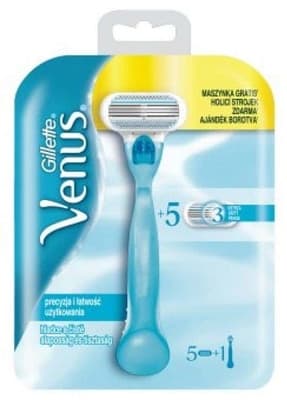Gillette Venus Rukojeť holicího strojku + 5 náhradních hlavic