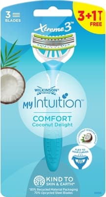 Wilkinson Xtreme 3 My Intuition Coconut 3+1 ks pro ženy