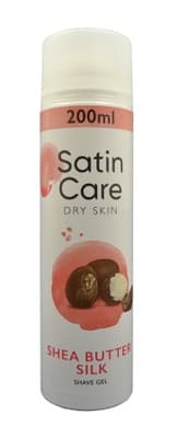 Gillette Satin Care gel na holení Dry Skin Shea Butter Silk