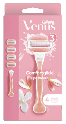 Gillette Venus ComfortGlide Spa Breeze strojek + 4 náhradní hlavice