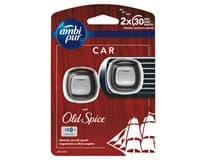 Ambi Pur Old Spice Osvěžovač vzduchu do auta startovací sada 2 ks
