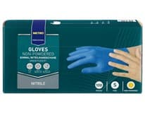 METRO PROFESSIONAL Rukavice modré nitril. vel. S 100 ks
