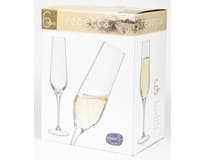Crystalex Sklenice na sekt REBECCA 195 ml 6 ks