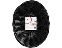 aro Košík oválný 24,5 cm polypropylen černý 3 ks