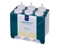 METRO PROFESSIONAL Láhev dávkovací transparentní PE 490 ml 6 ks