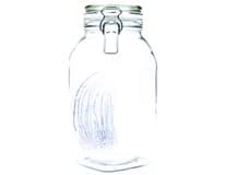 Sklenice zavařovací Gothika + víko 2,5 l 1 ks