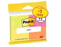 POST-IT Bloček 51 x 38 mm 100 listů 3 + 1 ks