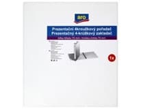 aro Pořadač prezentační 4kroužkový A4 75 mm bílý 1 ks