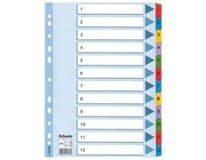 Esselte Rejstříky Mylar A4 1-12 1 ks