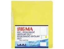 SIGMA Desky - rychlovazač ROC žluté 10 ks