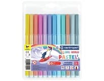 centropen Fixy 7550 pastel 12 ks