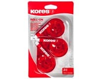 Kores Korekční páska/bělítko Roll On 3 ks