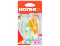 Kores Mini Roller Korekční páska/bělítko 3 m x 4,2 mm 2 ks