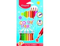 Maped Pastelky trojboké Color'Peps Jumbo 2+ 12barev 1 ks