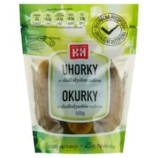 H+H Okurky v sladkokyselém nálevu 500g