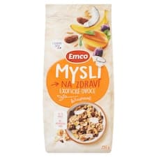 Emco Mysli na Zdraví Křupavé exotické ovoce 750g