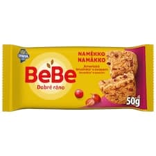 Opavia cereální bochánek BeBe Dobré Ráno Naměkko brusinka a ovoce 50g