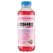 Oshee Zero nesycený nápoj s příchutí červených hroznů a dračího ovoce 555ml