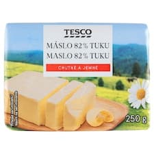 Máslo 82% tuku 250g