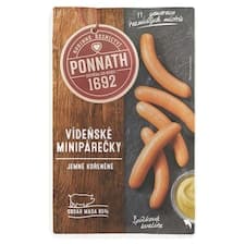 Ponnath Vídeňské minipárečky 200g