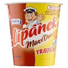 Madeta Lipánek Tradiční maxi duo kakaovo vanilkový 130g