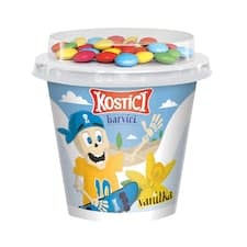 KOSTÍCI Barvíci (vanilkový jogurt a čokoládové dražé) 109g