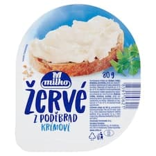 Milko Žervé z Poděbrad krémové 80g