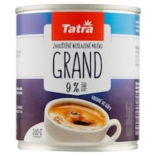 Tatra Grand zahuštěné neslazené mléko 310g