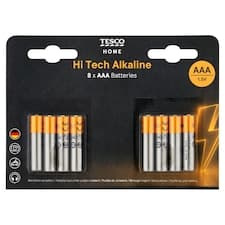 Home Hi Tech alkalické baterie AAA 8 ks