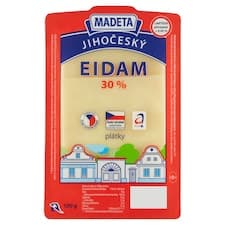 Madeta Jihočeský eidam 30% plátky 100g