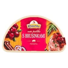 Krajanka Naše paštika s brusinkami vepřová 100g