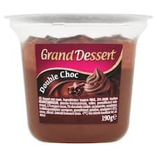 Ehrmann Grand Dessert Double Choc 190g