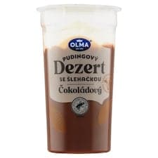 Olma Dezert Pudingový se šlehačkou čokoládový 200g