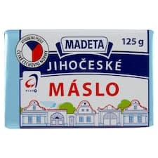 Madeta Jihočeské máslo 125g