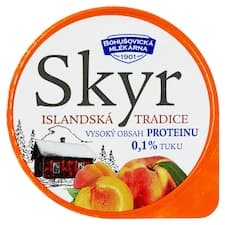 Bohušovická mlékárna Skyr broskev-meruňka 130g