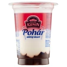 Mlékárna Kunín Pohár mléčný dezert s čokoládovou příchutí 150g