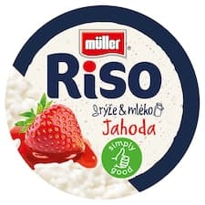 Müller Riso Mléčná rýže jahoda 200g