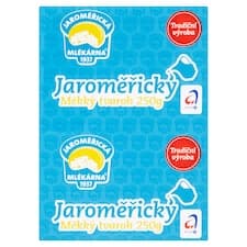 Jaroměřická Mlékárna Jaroměřický měkký tvaroh 250g